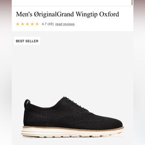 Men's ØriginalGrand Wingtip Oxford Black
